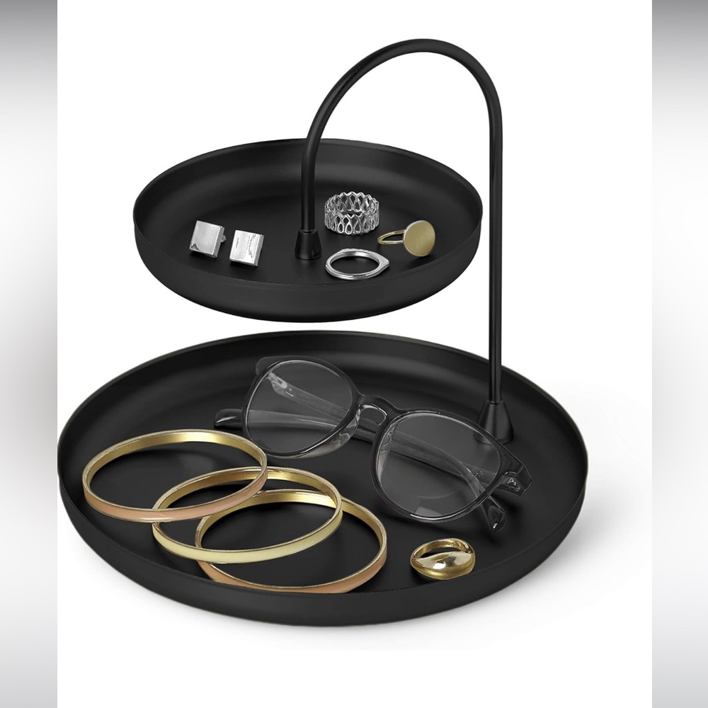 Umbra key catcher jewelry holder black